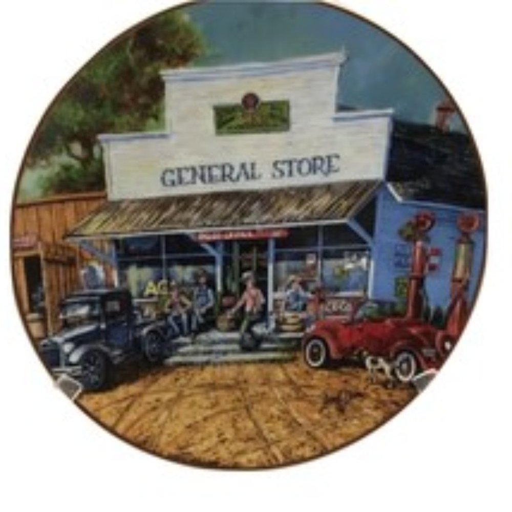GENERAL STORE Red Oak Sampler Collector 1st Limited Edition #845 by Lowell Davis